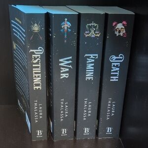 Laura Thalassa Book Set - Pestilence, War, Famine, Death